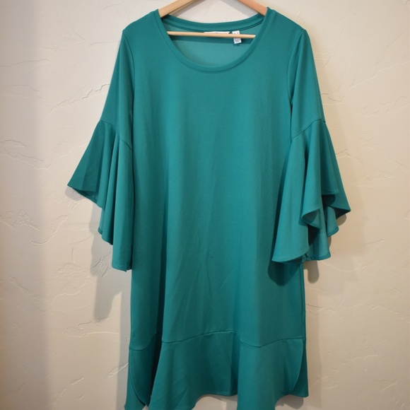 ISAACMIZRAHILIVE! Green Dress - Picture 2 of 12